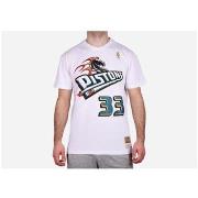 Lyhythihainen t-paita Mitchell And Ness  BNN3CW19045DPIWHIT98GHI  EU X...