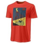 Lyhythihainen t-paita Wilson  Racket Duo Tech  EU S