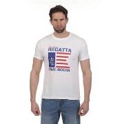 Lyhythihainen t-paita Time Of Bocha  QV1C23-BLANCO  EU XXL