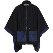Paksu takki Desigual  PONCHO_DENIM ALDAMA 25WAIA15  Yksi Koko