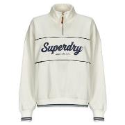 Svetari Superdry  COUNTRY CLUB LOOSE 1/4 ZIP  DE 38