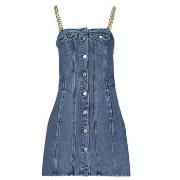 Lyhyt mekko MICHAEL Michael Kors  CHAIN STRAP DENIM DRESS  EU XL