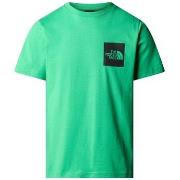 Lyhythihainen t-paita The North Face  Fine Tee Tnf  EU S