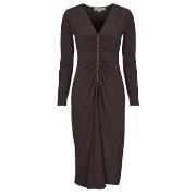 Pitkä mekko MICHAEL Michael Kors  ZIP LS CF RUCH MIDI DRS  EU S
