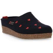 Puukengät Haflinger  CUORICINI MITTLEBLAU WOLLFILZ CALZ G  39