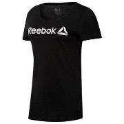 Lyhythihainen t-paita Reebok Sport  Linear Read Scoop  EU S