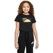 Lyhythihainen t-paita Nike  G Nsw Tee Sun Swoosh Crop  EU M