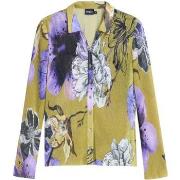 Paitapusero / Kauluspaita Desigual  TS_TULLEFLOWER_L 25WWTK35  EU M