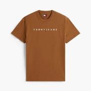 Lyhythihainen t-paita Tommy Jeans  TJM REG LINEAR LOGO TEE  EU S