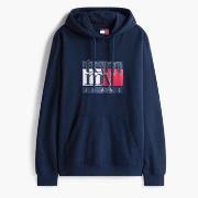 Svetari Tommy Jeans  TJM REG RWB FLAG HOODIE  EU M
