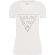 T-paidat & Poolot Guess  Ss Cn Shiny Triangle Tee  EU S