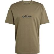 T-paidat & Poolot adidas  M Lin Sj T     Olistr/Black  EU XXL