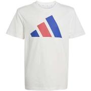 Lyhythihainen poolopaita adidas  J Bl Tee 160  7 / 8 vuotta