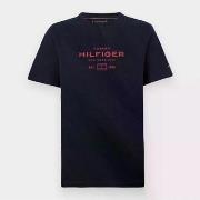 Lyhythihainen t-paita Tommy Hilfiger  HILFIGER STACK GRAPHIC T  EU XXL