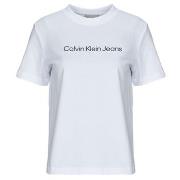 Lyhythihainen t-paita Calvin Klein Jeans  A- INST. LOGO CLASSIC TEE SS...