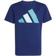 T-paidat & Poolot adidas  J Bl Tee 160  7 / 8 vuotta