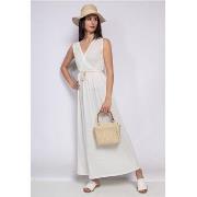 Pitkä mekko Fashion brands  18657-BLANC  Yksi Koko
