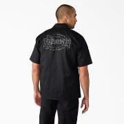 Lyhythihainen paitapusero Dickies  Thrasher x  work shirt  EU L