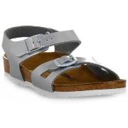 Tyttöjen sandaalit BIRKENSTOCK  RIO METALLIC SILVER CALZ S  33
