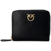 Lompakot Pinko  TAYLOR ZIP AROUND VITELLO SETA 100249 A0F1  Yksi Koko