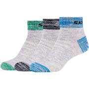 Urheilusukat Skechers  3PPK Wm Mesh Ventilation Quarter Socks  27 / 30