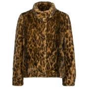 Paksu takki Guess  LUNA FAUX FURE LEOPARD  EU S