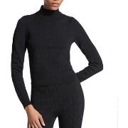 Neulepusero MICHAEL Michael Kors  EMBOSS MK TOP LONG SLEEV  EU S