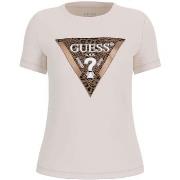 T-paidat & Poolot Guess  Ss Cn Leo Triangle Tee  EU M