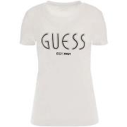 Lyhythihainen t-paita Guess  Cn Ss  Logo Tee  EU XXL