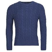 Neulepusero Polo Ralph Lauren  PULL COL ROND EN MAILLE TORSADEE  EU S