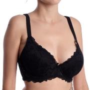 Kaarituetut rintaliivit Lormar  COMFY-BALCONETTE-NEGRO  100B