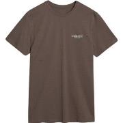 Lyhythihainen t-paita 4F  KOSZULKA4FM1974CIEMNYBRZOWYL  EU M