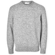 Neulepusero Selected  Noos Rai Knit - Light Grey Melange  EU XXL