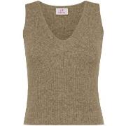 Hihattomat paidat / Hihattomat t-paidat Deha  Lounge Knitted Top  EU S