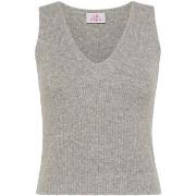 Hihattomat paidat / Hihattomat t-paidat Deha  Lounge Knitted Top  EU S