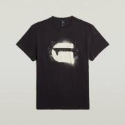 Lyhythihainen t-paita G-Star Raw  SPRAY G LOGO R T  EU XXL