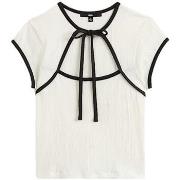 Lyhythihainen t-paita Vans  KARI TIE NECK TOP CLAS  EU M