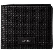 Lompakot Calvin Klein Jeans  EMBOSSED WOVEN BILLFOLD W/ COIN LV04D1125...
