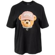 Lyhythihainen t-paita Guess  V5BI09I3Z14JBLK  EU S