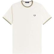 Lyhythihainen t-paita Fred Perry  Fp Twin Tipped T-Shirt  EU XXL