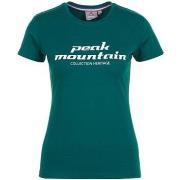 Lyhythihainen t-paita Peak Mountain  T-shirt manches courtes femme ACO...