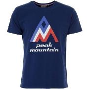 Lyhythihainen t-paita Peak Mountain  T-shirt manches courtes homme CIM...