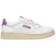 Kengät Autry  Medalist Low Leather W - White/Dewberry  36