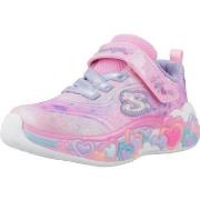Lastenkengät Skechers  Zapatillas Niña Modèle Eternal Heart Lights  21