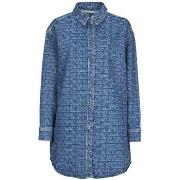 Lyhyt mekko Tommy Jeans  RLX DNM SHIRT DRESS EI6137 EXT  EU S
