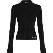 T-paidat pitkillä hihoilla Karl Lagerfeld  KLJ Ls Knitted Polo B1W1802...