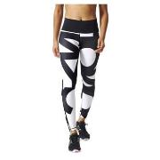 Legginsit & Sukkahousut adidas  WO HR Long Typo  EU XS