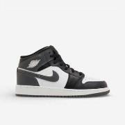 Kengät Nike  Jordan 1 Mid Black White Iron Grey  48 1/2