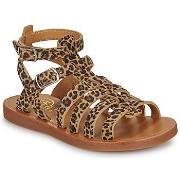 Tyttöjen sandaalit Pom d'Api  PLAGETTE GLADIATOR  36