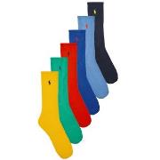 Urheilusukat Polo Ralph Lauren  SOLIDS-CREW SOCK-6 PACK  Yksi Koko